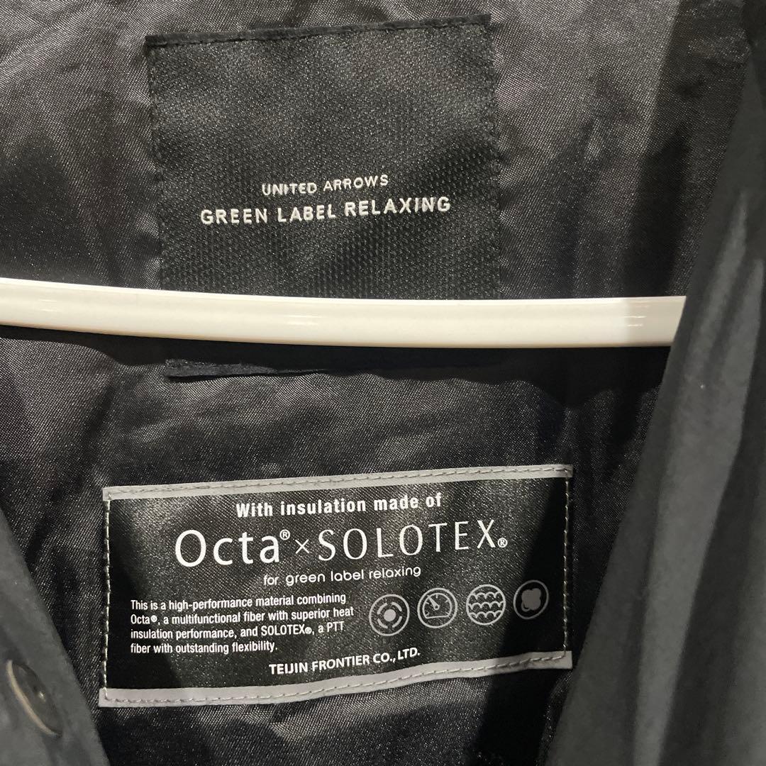 アローズグリーンレーベルリラクシング ナイロン中綿ショートモッズJKT