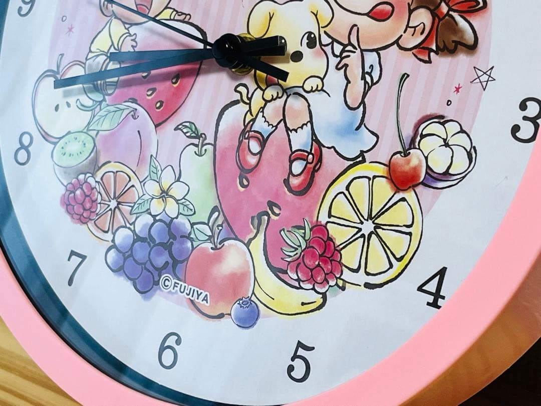 42.不二家 ポイント景品 非売品 ペコちゃん 壁掛け時計 - メルカリ