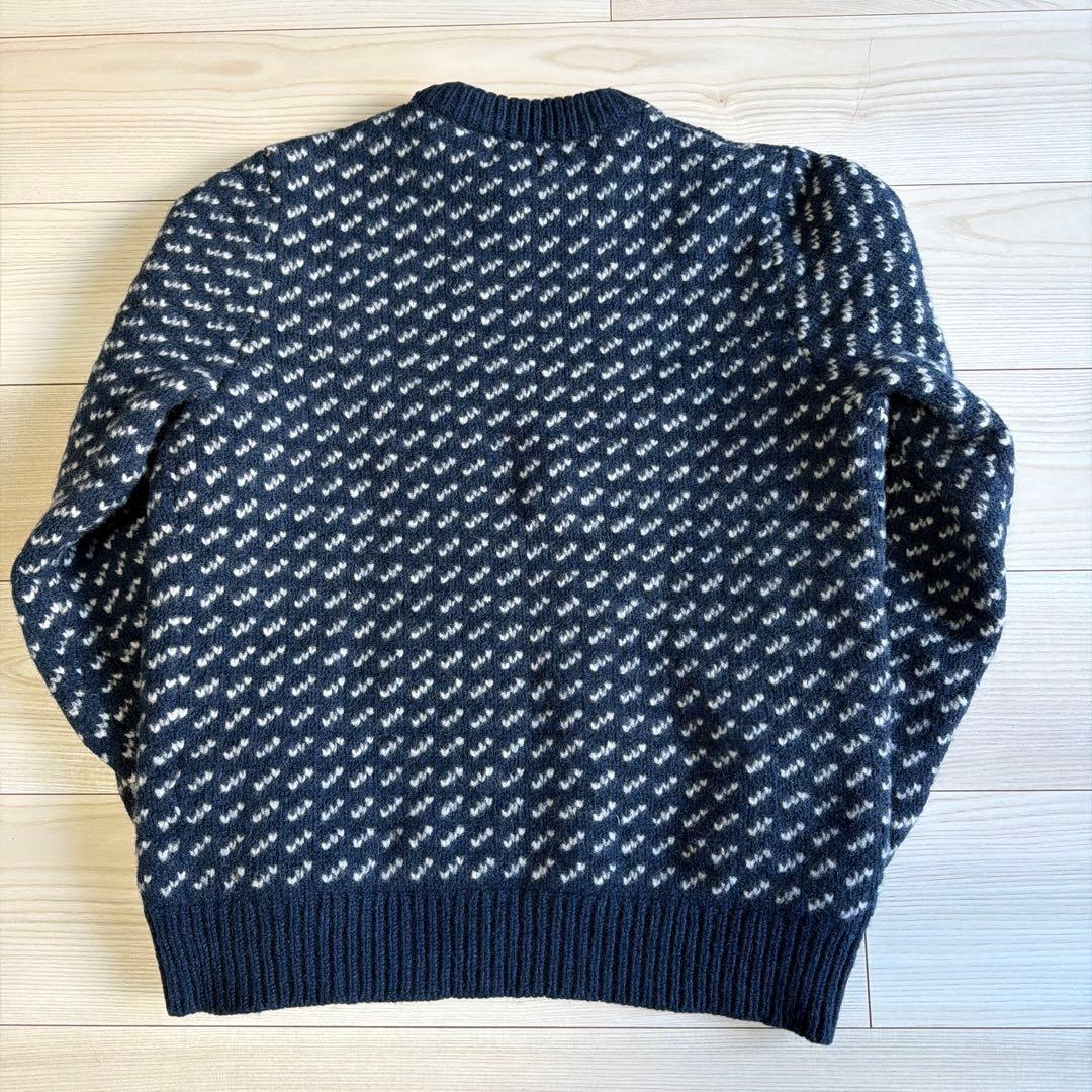 は*様 定番　極美品　大人気　L.L.BEAN バーズアイ　ニット　L在原みゆ紀