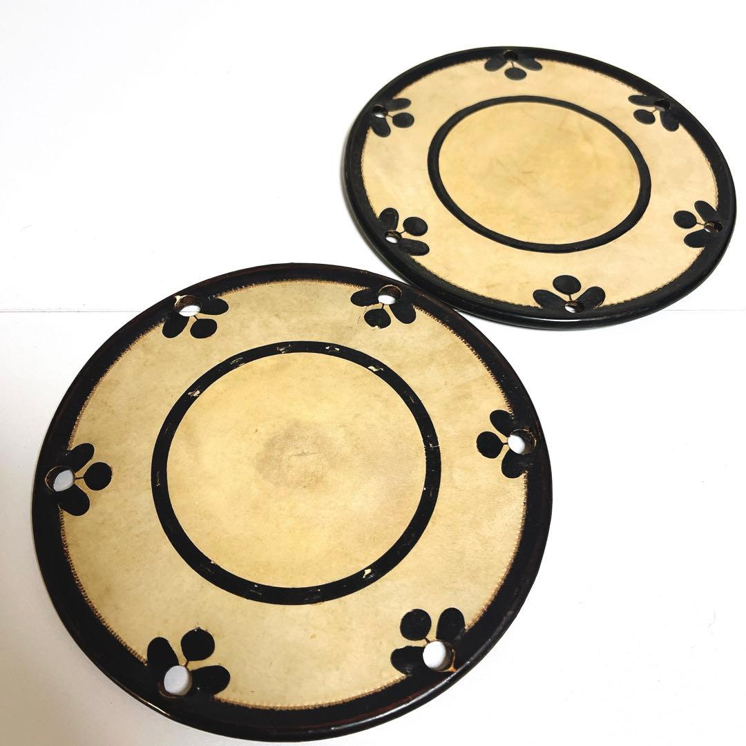 鼓 蒔絵 小鼓 胴 和楽器 漆塗り 伝統芸能 能 歌舞伎 金彩