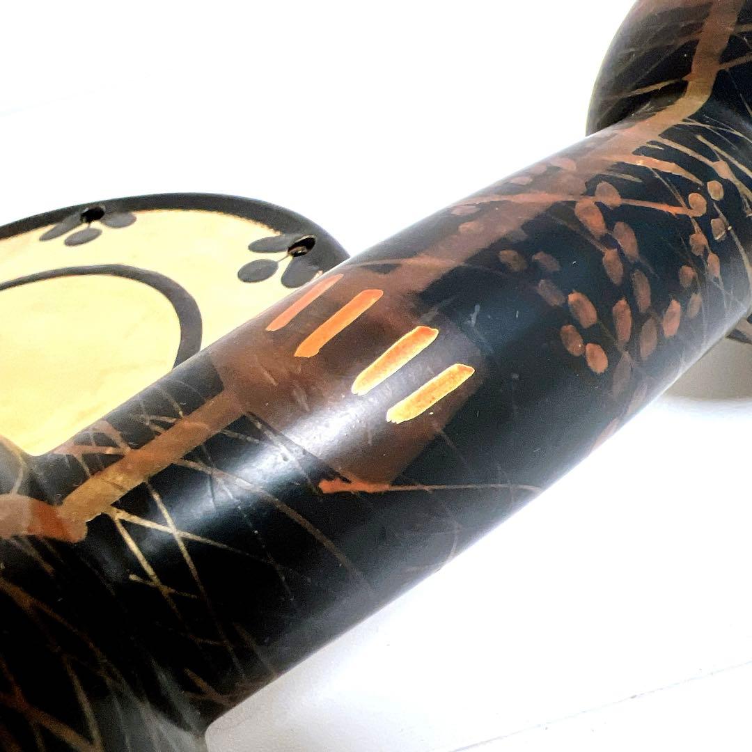 鼓 蒔絵 小鼓 胴 和楽器 漆塗り 伝統芸能 能 歌舞伎 金彩