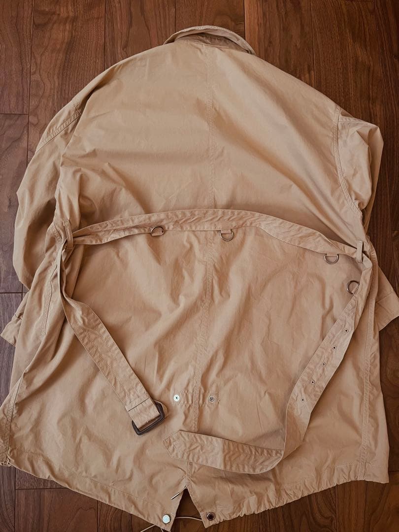 FUMITO GANRYU モッズコート ベージュ