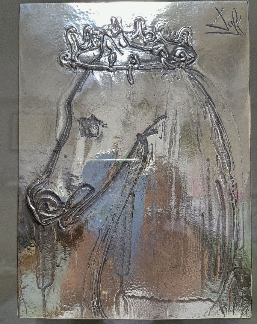 サルバドール・ダリ　「ダリの馬」より、CALIGULA 　銀製版 サルバドール・ダリ 「ダリの馬」より、CALIGULA 銀製版 サルバドール