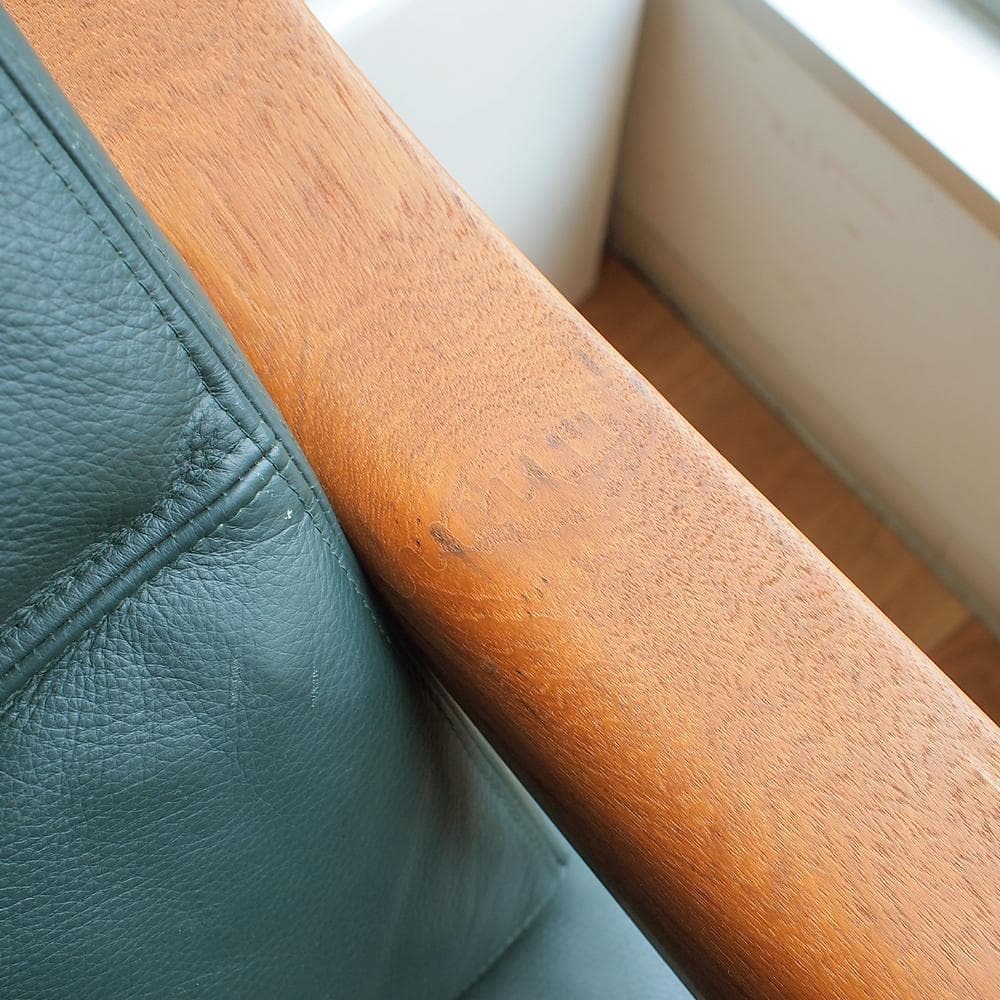 ビンテージ デンマーク製 P.J.Furniture チーク材 3人掛けソファ