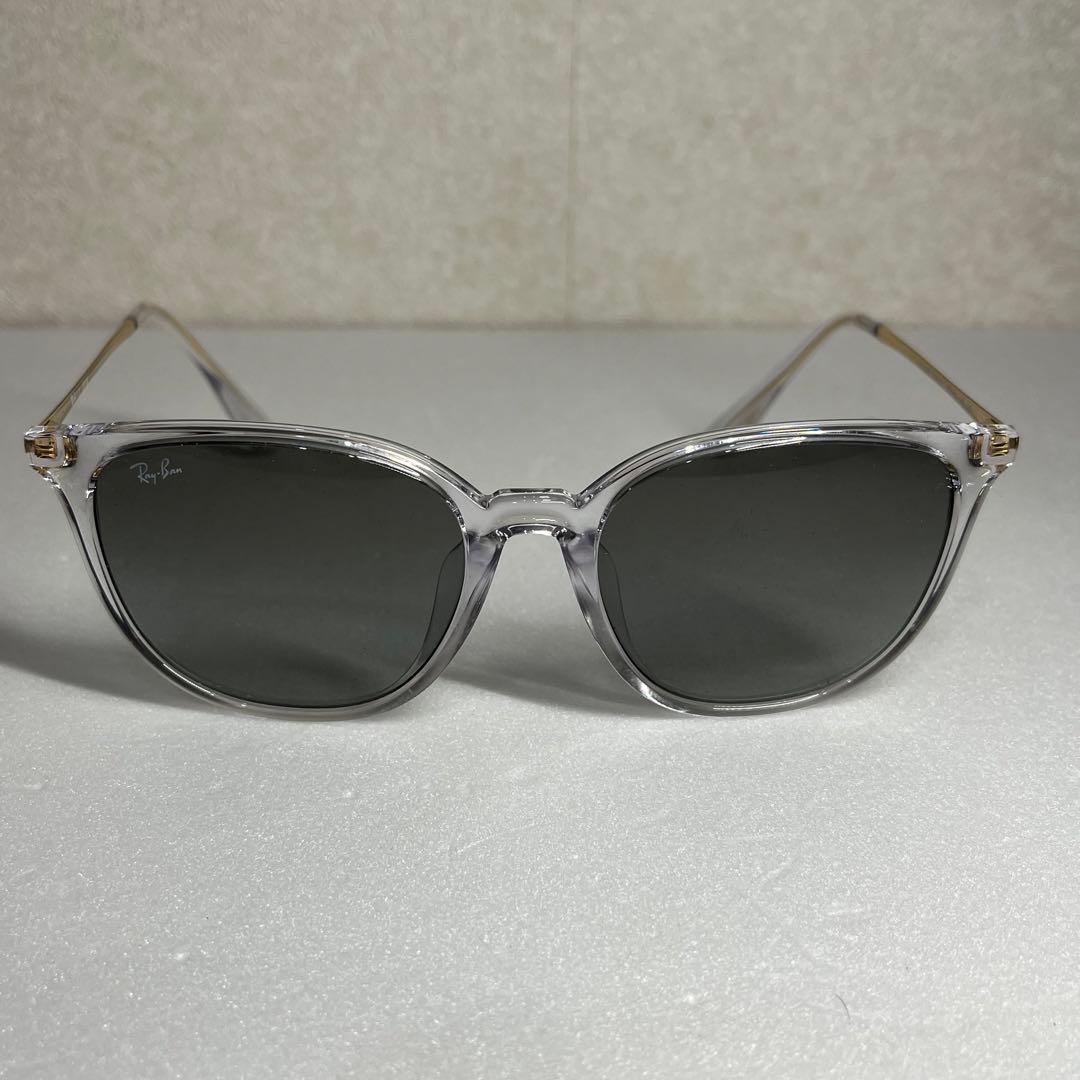 極美品】Ray-ban レイバン クリアフレーム サングラス RB4348D - メルカリ