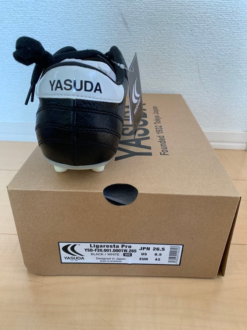 新品未使用　ヤスダ YASUDA リガレスタ　プロ　26.5cm 黒