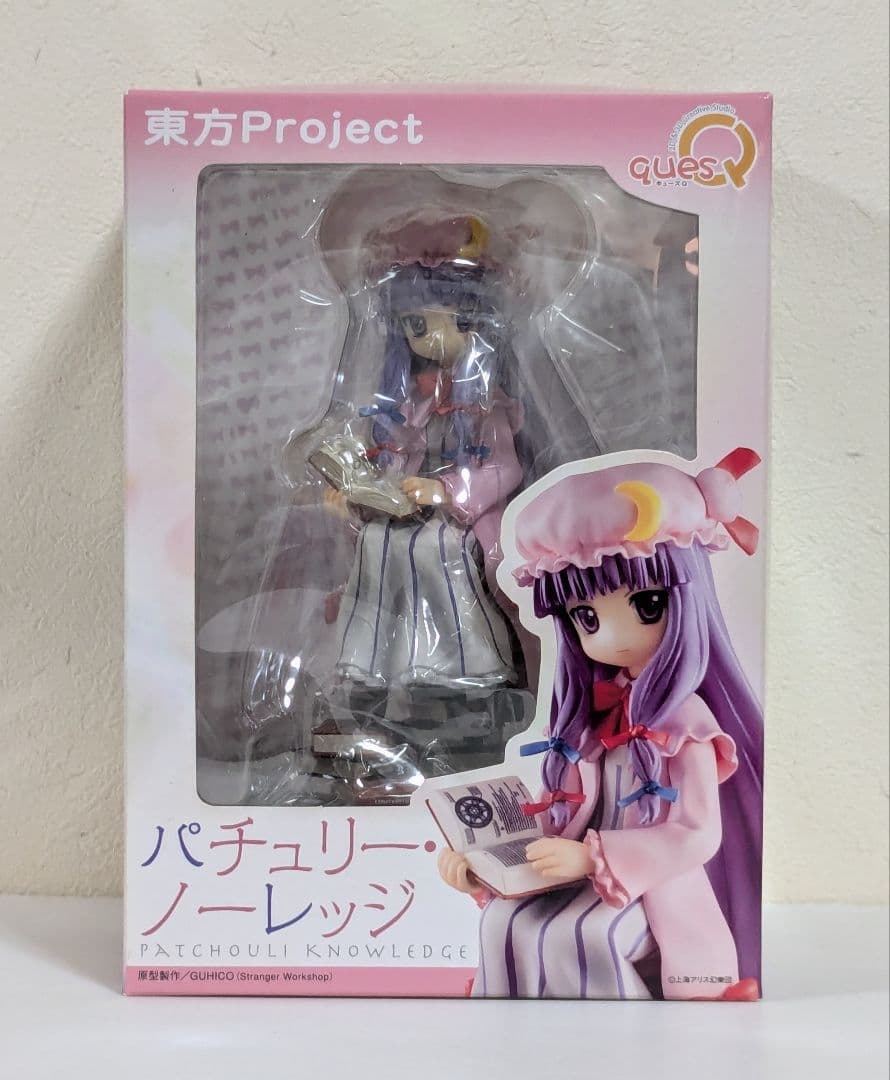 東方Project　知識と日陰の少女　パチュリ―・ノーレッジ　フィギュア 東方Project 知識と日陰の少女 パチュリー・ノーレッジ キューズQ FIG