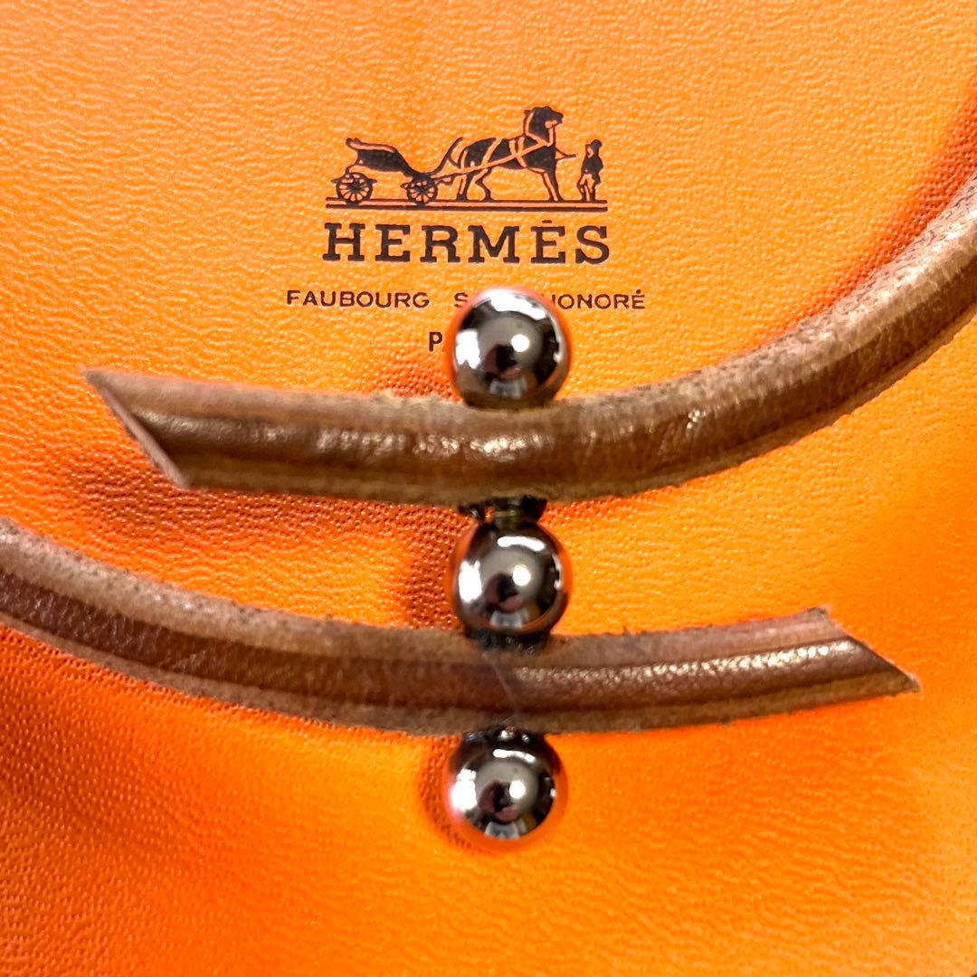 美品】HERMES エルメス ルーレットヒル シルバーレザー チョーカー