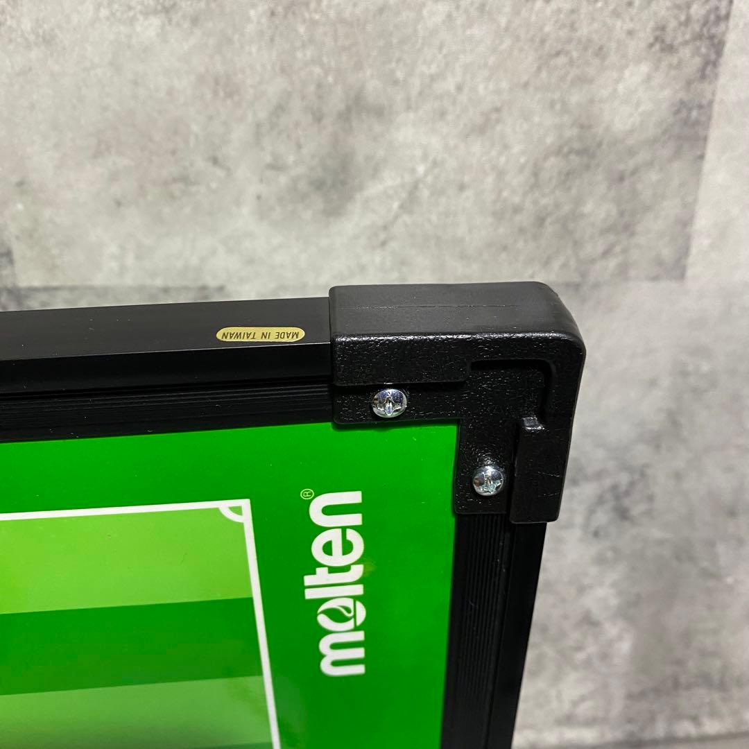 廃盤品】Molten サッカー用 3D立体作戦盤SF0080 立体付属品完備