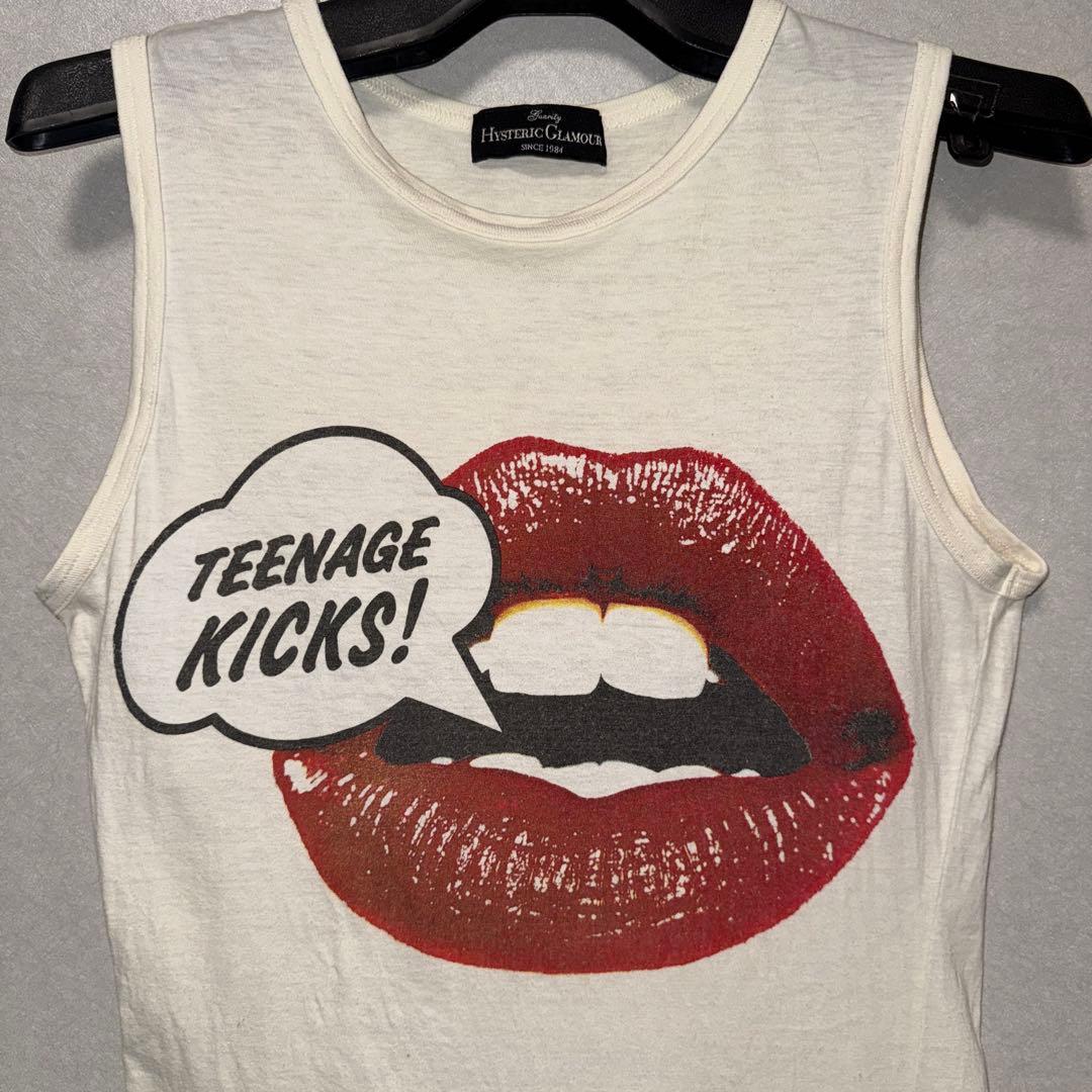 90s HYSTERIC GLAMOURヒステリックグラマーノースリーブTシャツ - メルカリ
