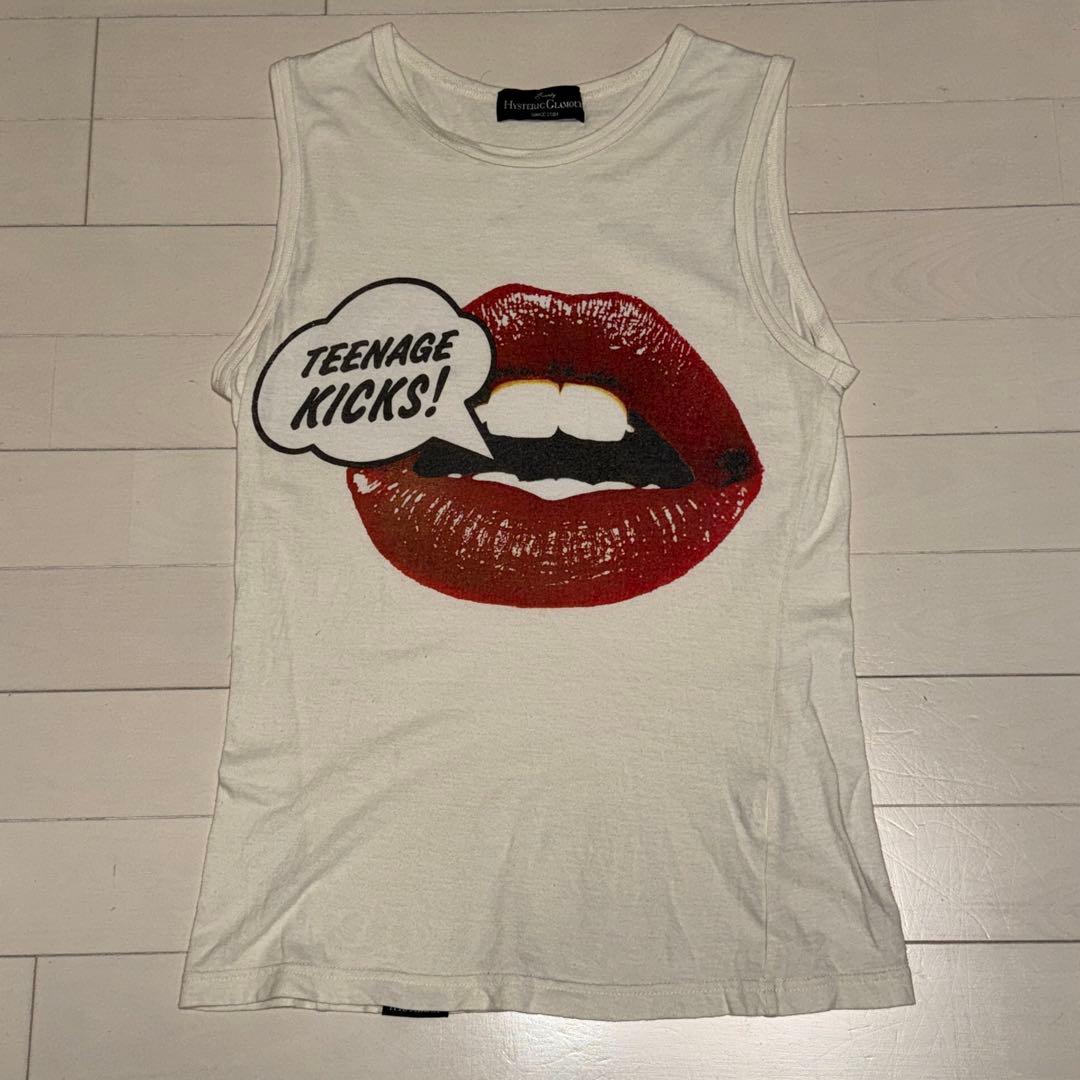 90s HYSTERIC GLAMOURヒステリックグラマーノースリーブTシャツ - メルカリ