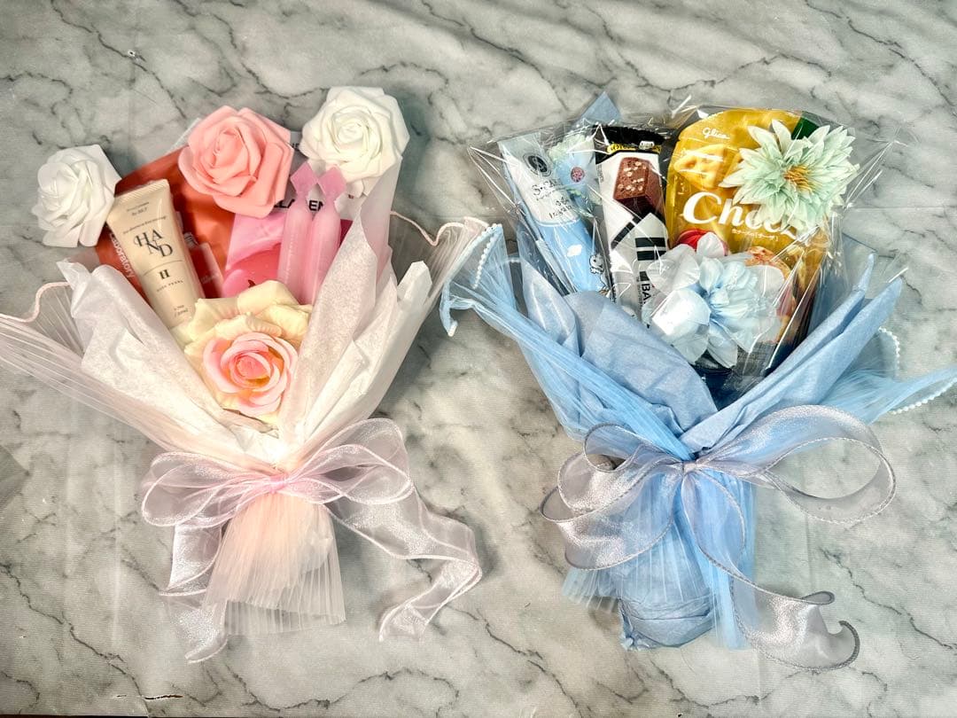 コスメブーケ【新郎新婦セット】結婚式/ブーケトス/ブーケプルズ