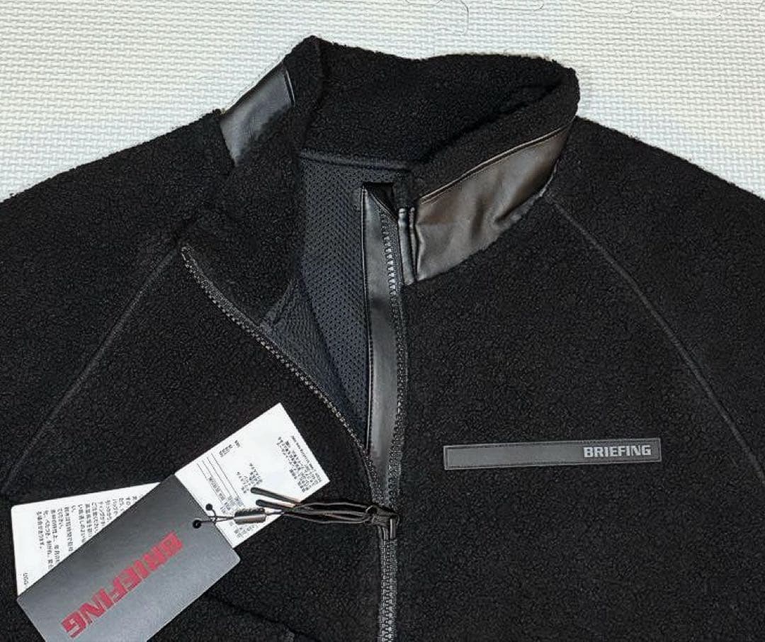 BRIEFING SH MS WOOL BOA BLOUSON（BLK／M） BRIEFING BLOUSON（BLK／M）