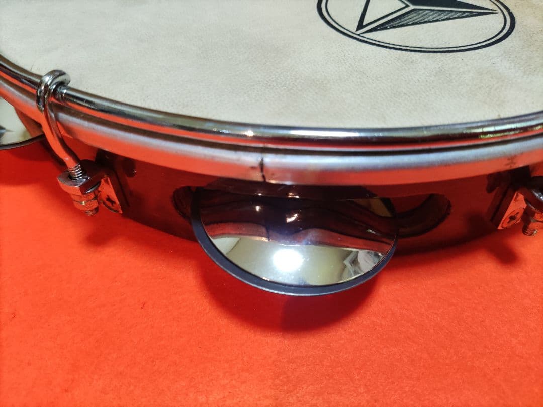 ☆Bauer PERCUSSIONパンデイロ 本皮 10インチ スペーサー入り☆ - メルカリ