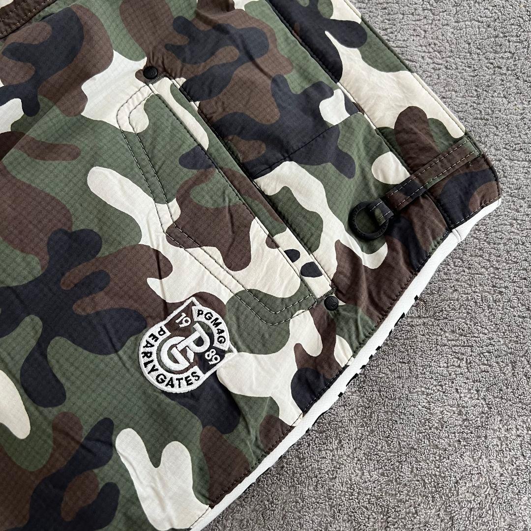 Pearly gates パーリーゲイツ 中綿入り 迷彩 カモフラ パンツ XL