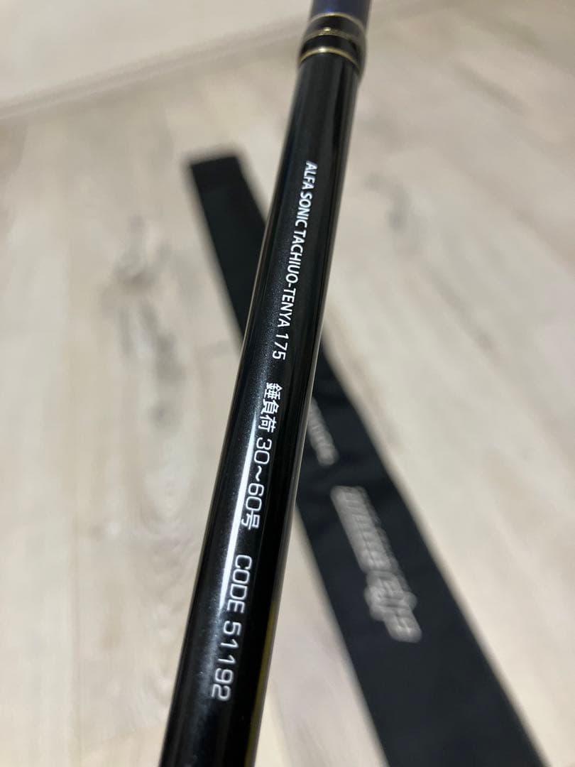 日曜まで14800→13800 ALFA SONIC タチウオテンヤ チタン タチウオ
