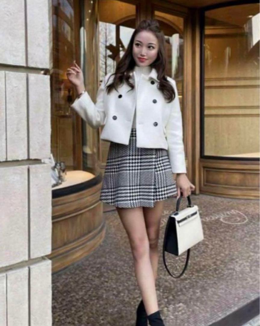 シェリエ sheller ポイントボタンキュロット sheller ポイントボタン