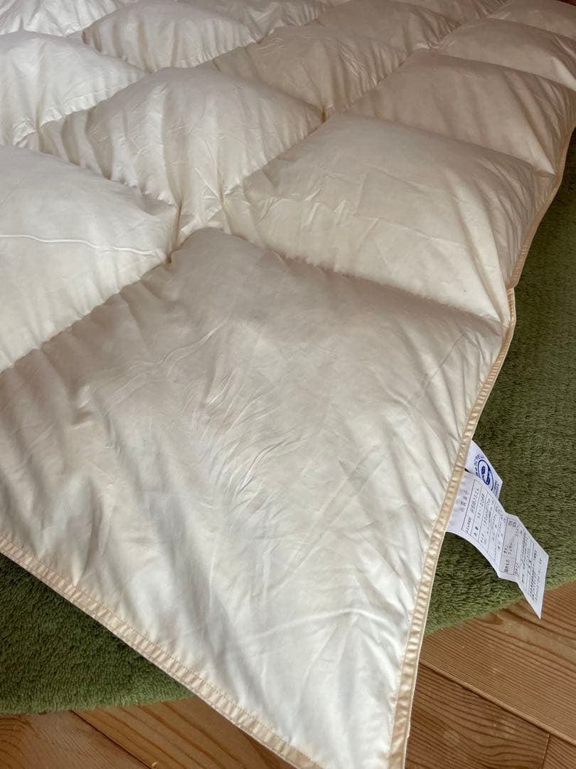 エコダウン使用】寒冷地仕様 羽毛布団 シングル 150×210 ホテル仕様