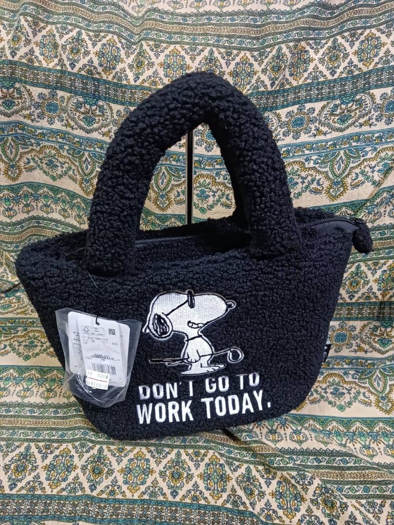 スヌーピー　カートバッグ NEW】SNOOPY GOLF スヌーピーゴルフ DON'T GO TO WORK TODAY. ジョー