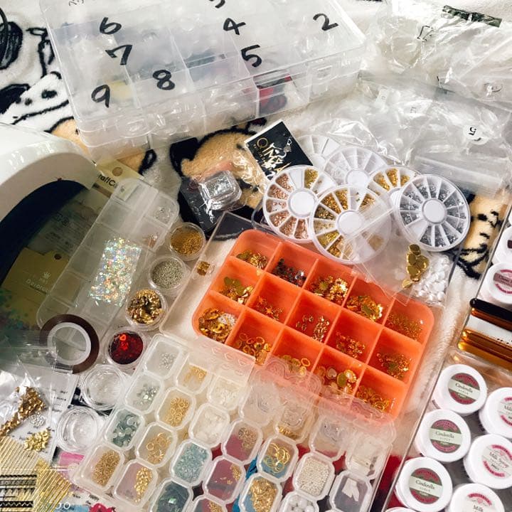 ジェルネイル用品 ネイルパーツ ミラーホイル 白レースホイルセット | ジェルネイル ネイル パーツ