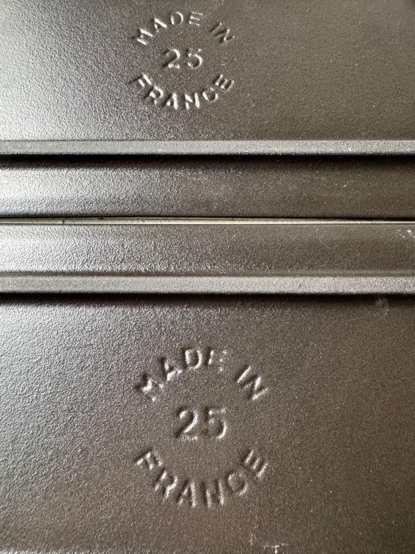 STAUB レクタンギュラープレート ブラック 25cm✕12cm✖️2枚セット