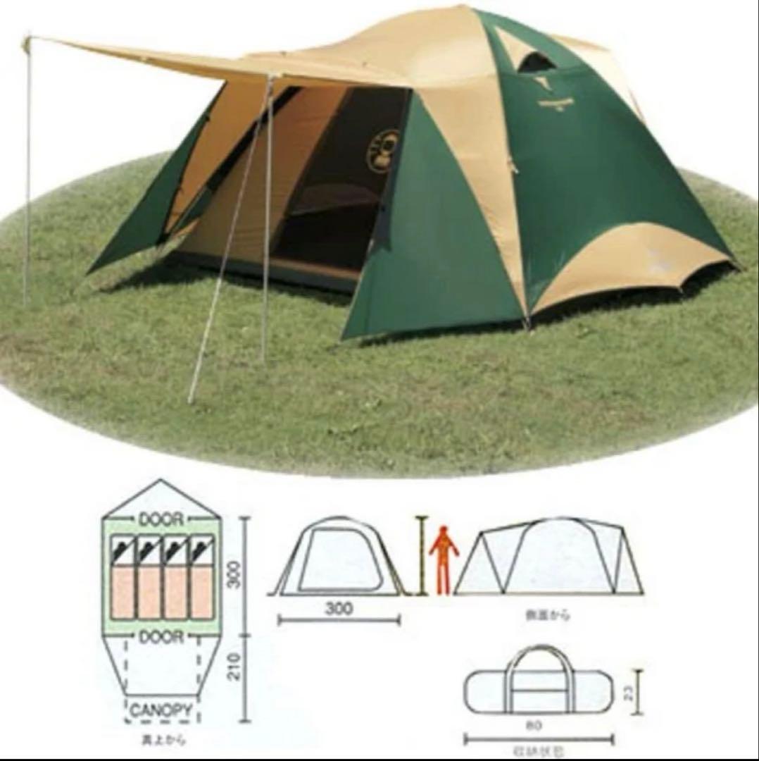 コールマンドーム型タフワイドドームEX3 コールマン タフワイドドーム300EXⅢの実例！キャンプスタイル