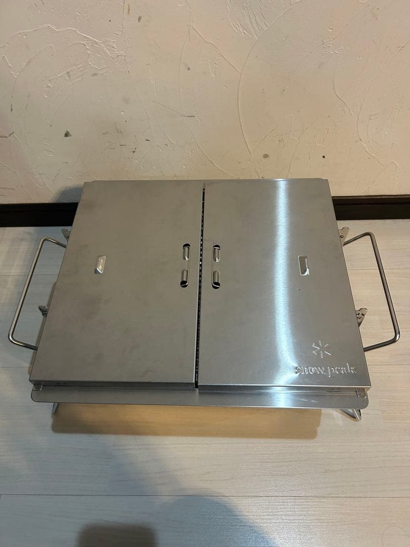 【未使用品】スノーピーク ラウンジチャコールストーブ　CK-070 ラウンジチャコールストーブ（(株)スノーピーク登録商標）対応グリル