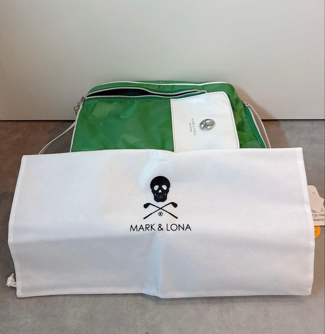 新品 ✨ MARK&LONA シューズケース 緑 マーク&ロナ バッグ 靴の通販は