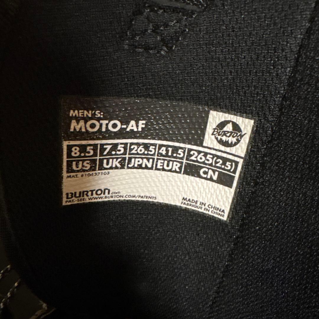 スノーボード BURTON MOTO 26.5cm ASIAN FIT
