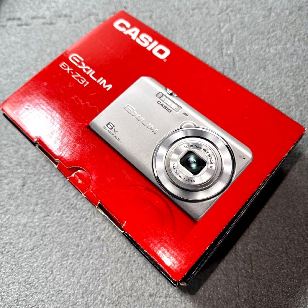 ☆動作OK CASIO EXILIM EX-Z31 バッテリー＆SDカード付き - メルカリ