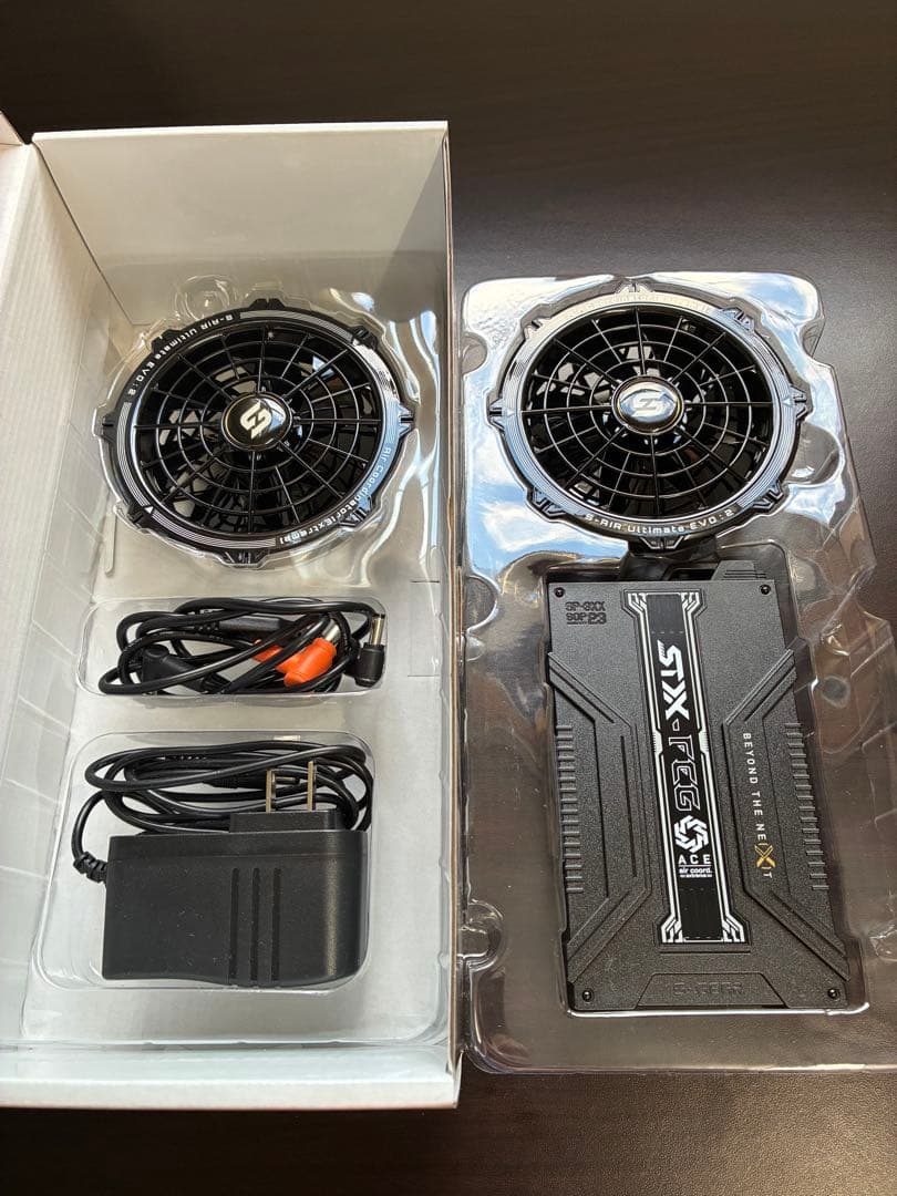 空調服SA-125 ファン+バッテリーフルセット 2025年新モデル シンメン S-AIR SA-125 20Vファンバッテリーフルセット
