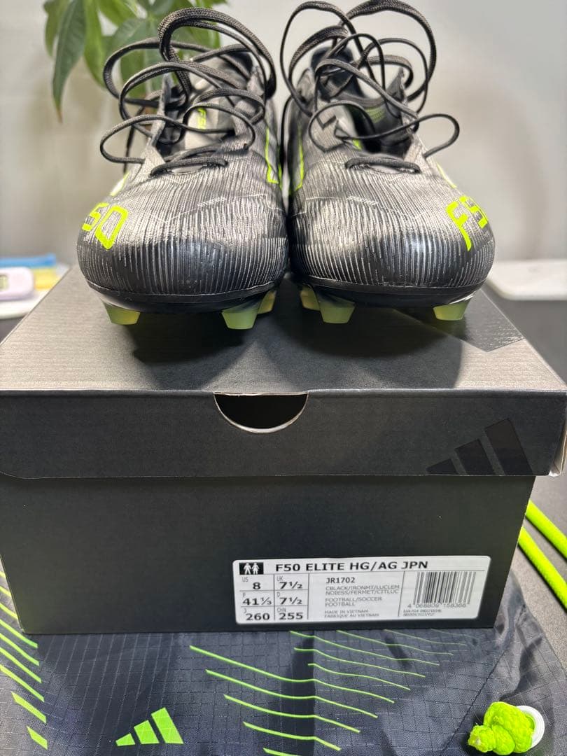 [新品に近い] adidas F50 エリート HG/AG 26.0cm