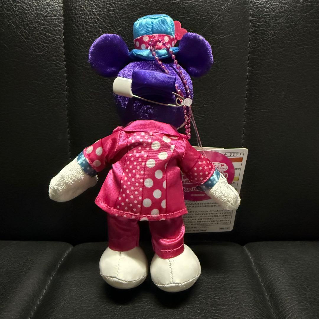 新品未使用◇ ミッキー ぬいぐるみバッジ パルパルーザ ミニーのファン