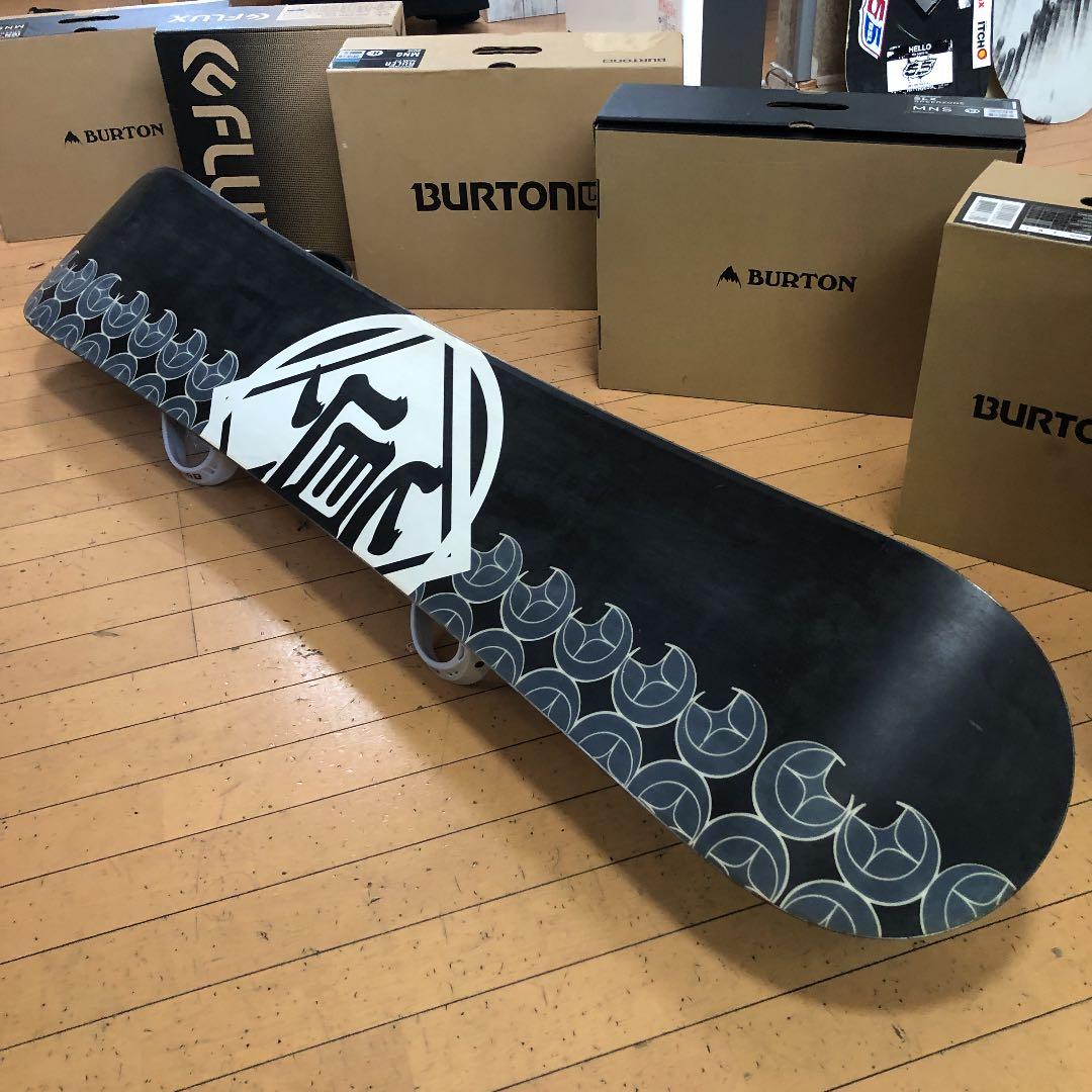 眞空雪板等 152 スノーボード BURTONバインディング Mセット