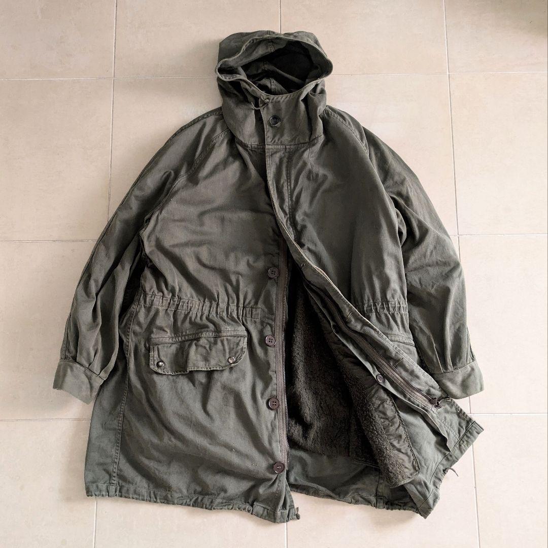シルエット良 70s フランス軍 M64 モッズコート ライナー付き - メルカリ