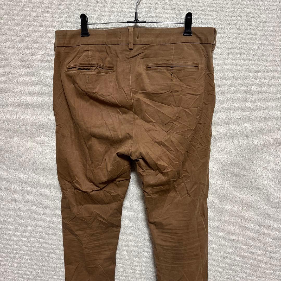 EXPRESS エクスプレス スリム チノパン ブラウン 32×32 L - メルカリ