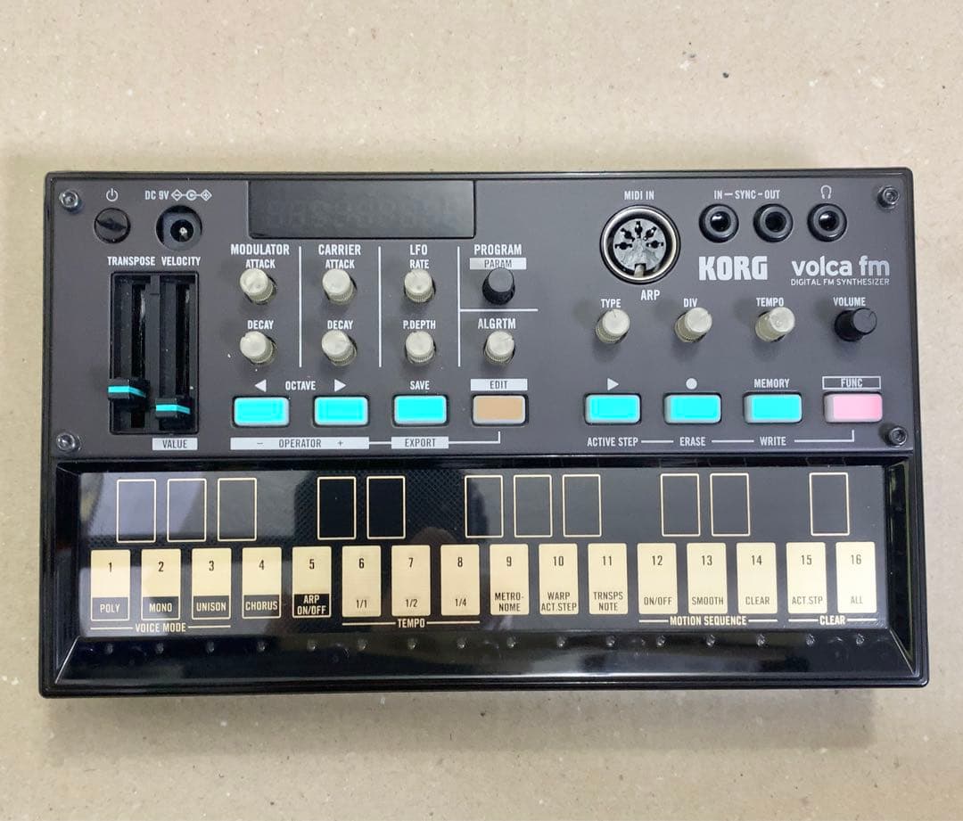 KORG VOLCA FM 純正ACアダプター付属