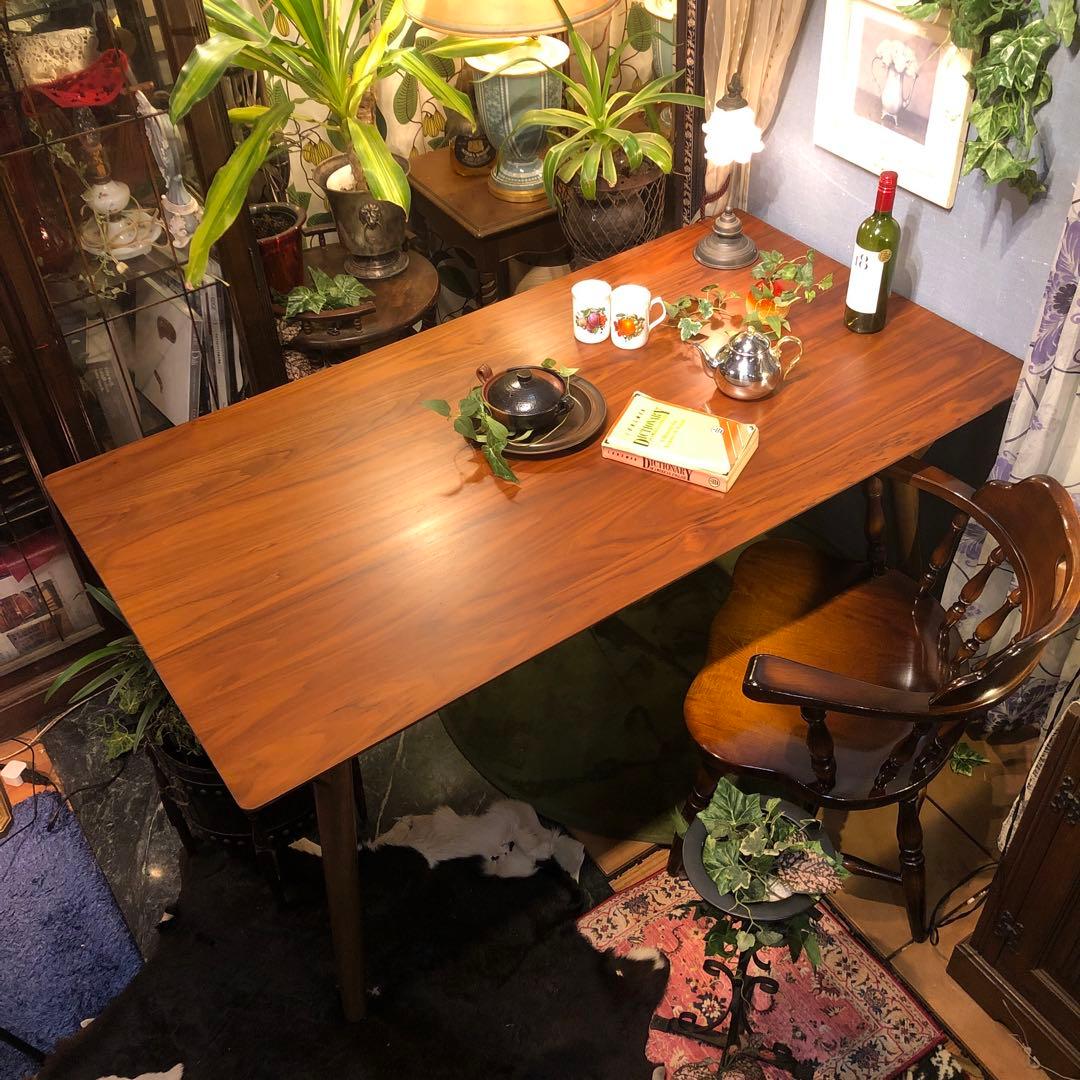Sale ヴィンテージ デザイナーズ　ダイニングテーブル　美品 デザイナーズスタイル/北欧デザインセラミック天板ダイニングテーブル