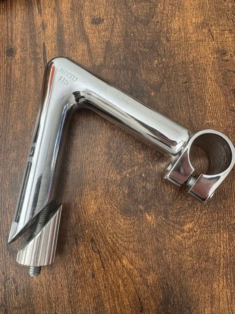 NITTO スチール ステム 65° 115mm競輪