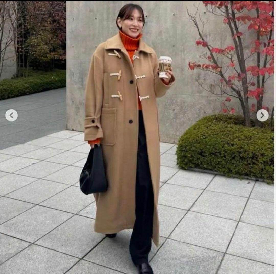 CLANE OVER MAXI DUFFLE COAT - メルカリ