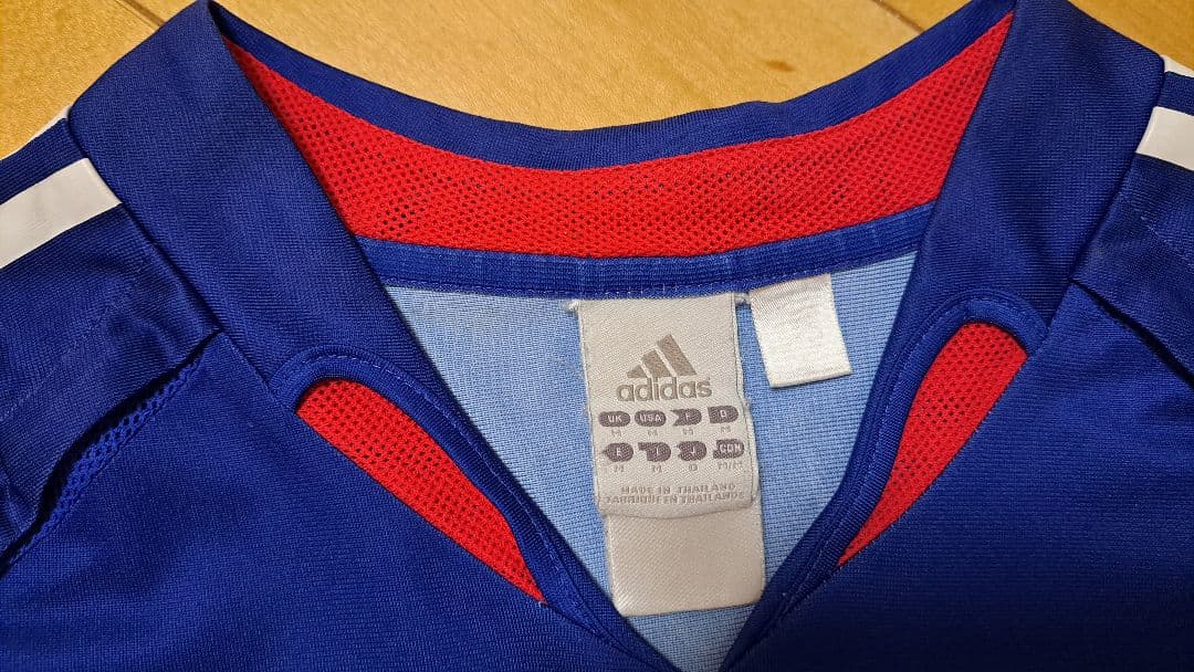 レア】didas フランス代表 クロードマケレレ ユニフォーム ユーロ2004
