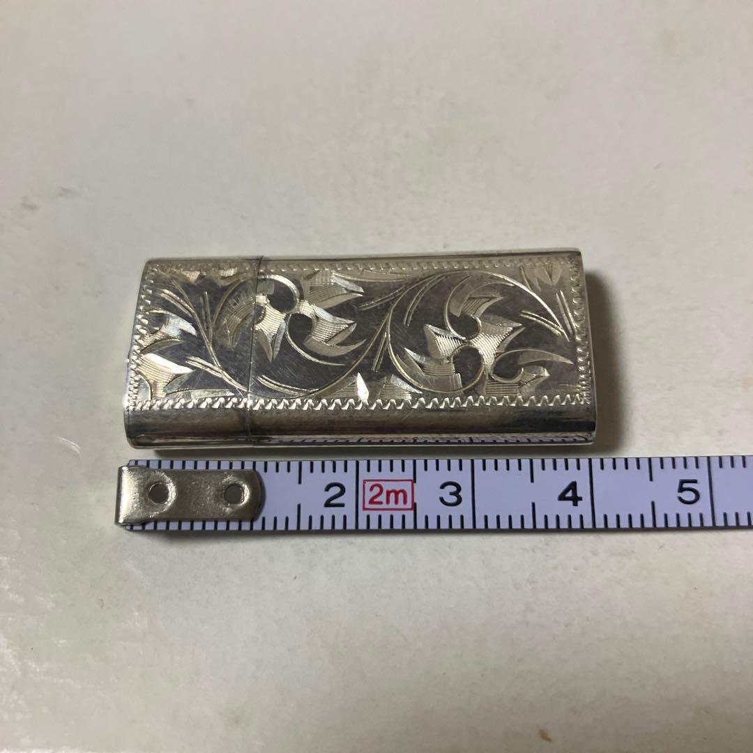 仁丹ケース 銀製 未使用 箱付き - メルカリ