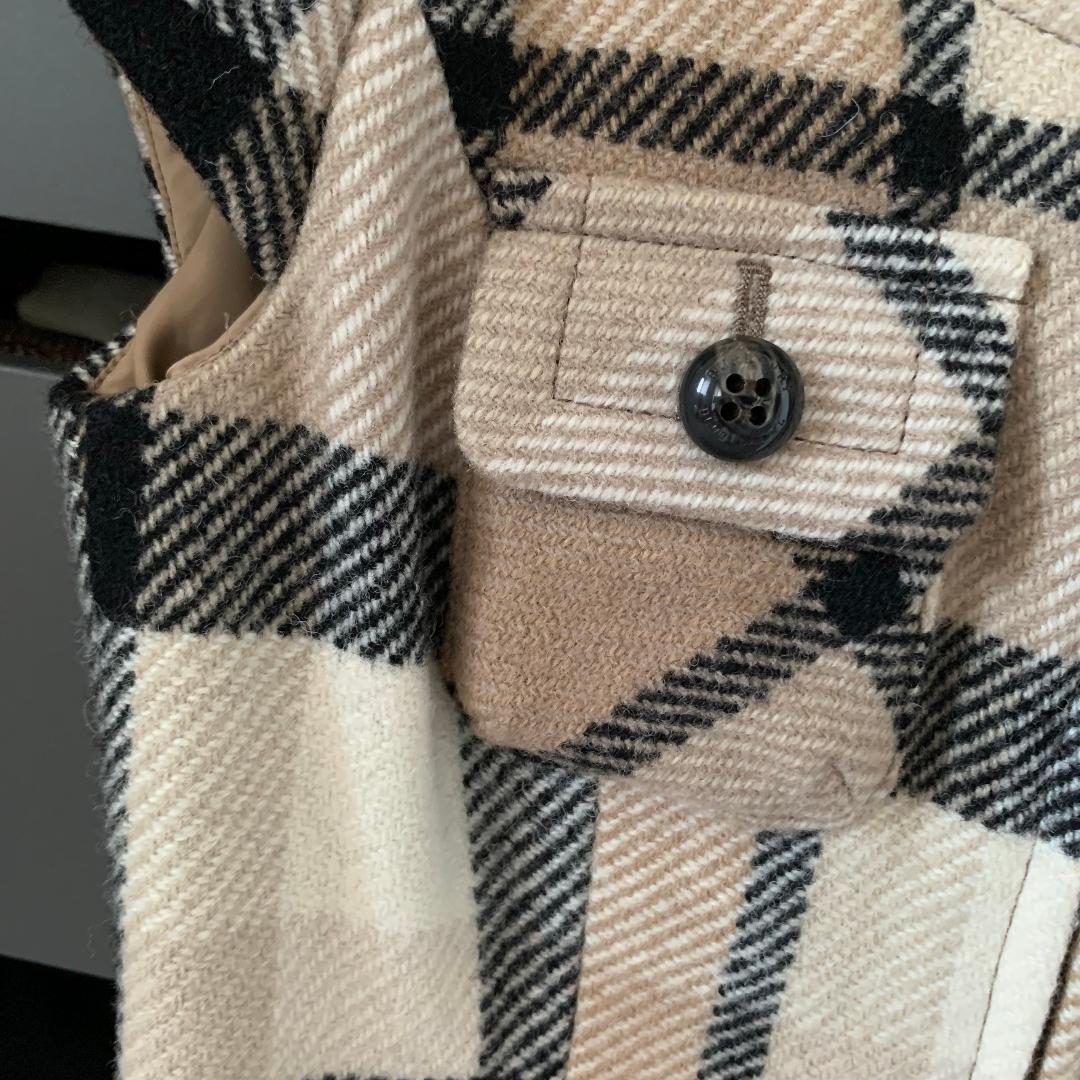 中古 バーバリーブルーレーベル ワンピース 36サイズ 茶系 ベージュ