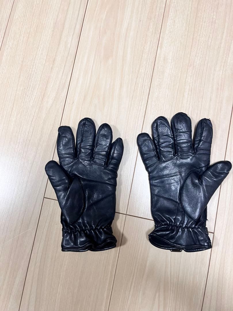 ドルチェ&ガッバーナ 90s 00s バックル ラムレザー 手袋 グローブ