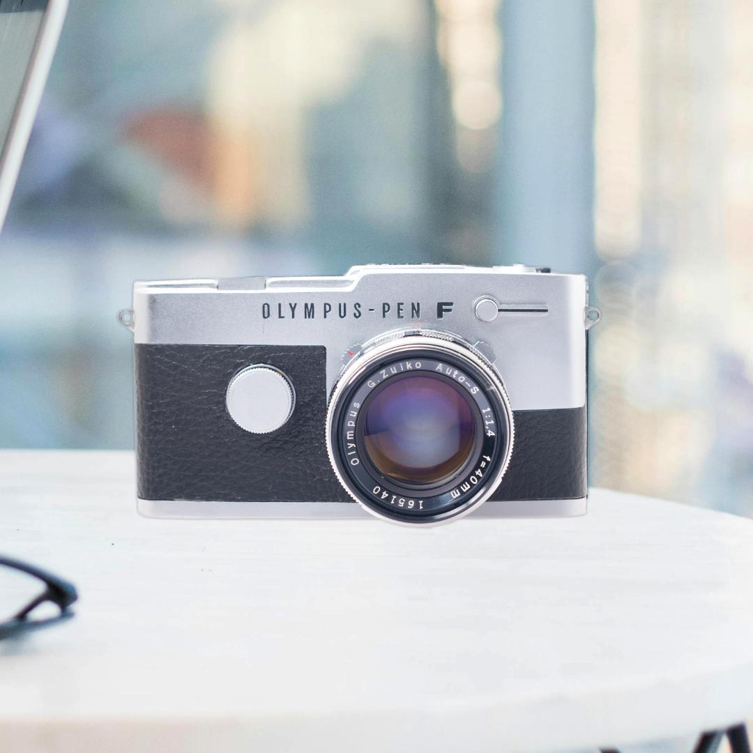 ❀PEN　FT❀F1.4❀ペンFT❀本革貼替❀ OLYMPUS❀オリンパス❀ Olympus PenF / PenFT 用貼り革キット - Aki-Asahi Custom Camera