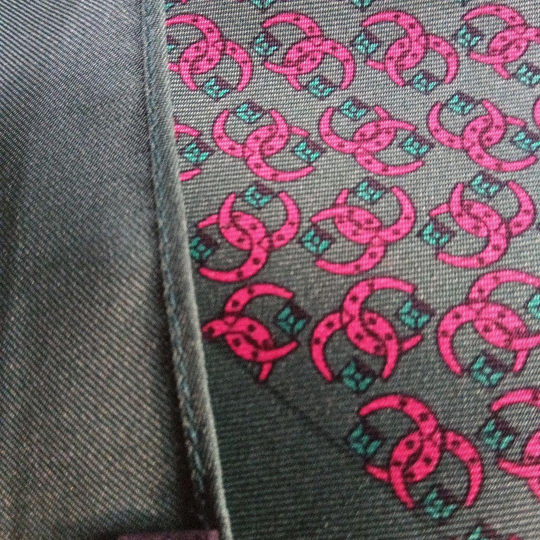 HERMES シルクスカーフ ストールフリンジ付き赤グリーン - 小物安く 買う