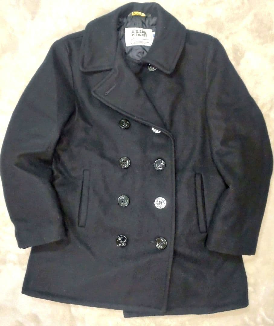 Schott U.S.740N ピーコート USA製 サイズ38