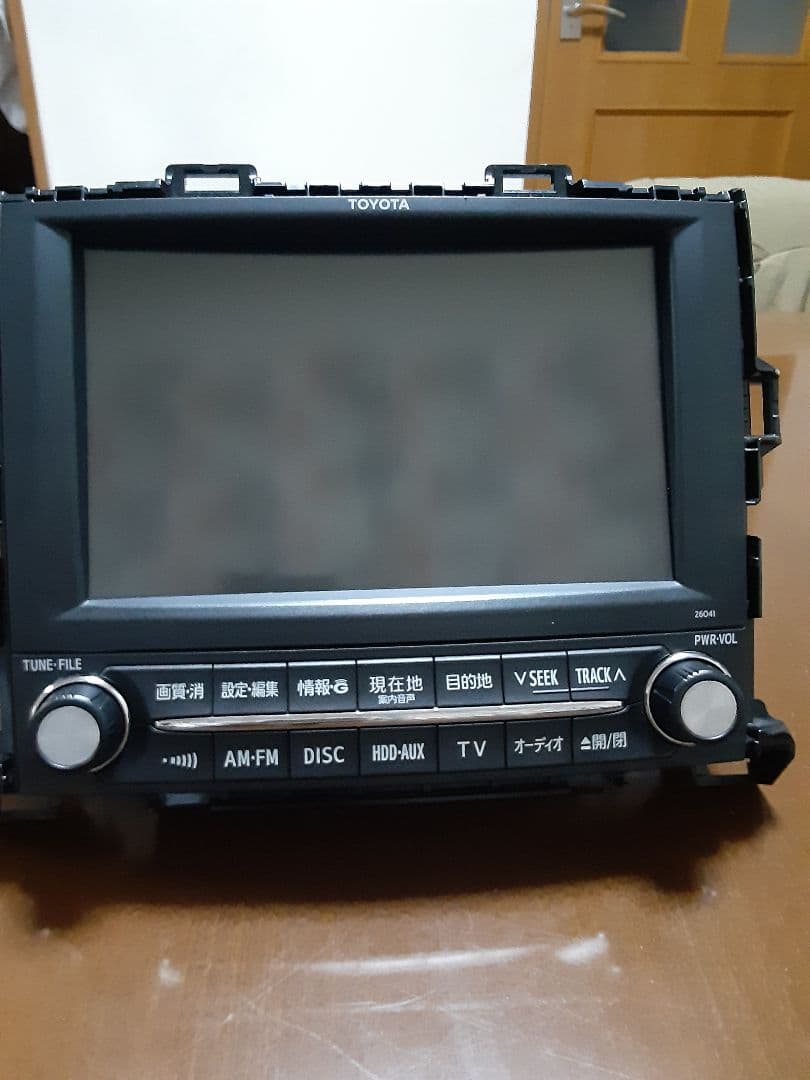 トヨタ純正ナビ 8インチ ヴェルファイア アルファード20
