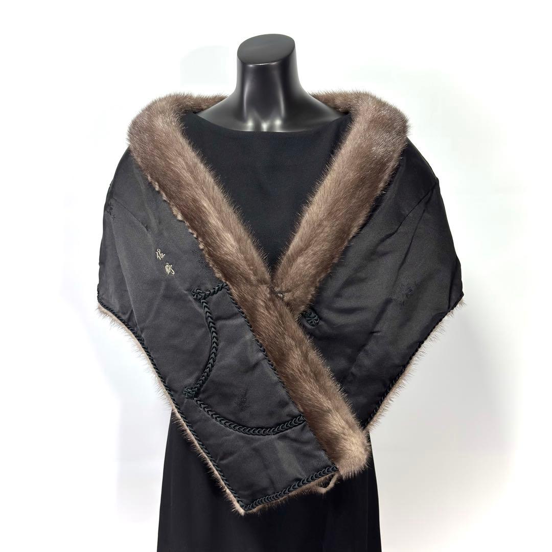 稀少】Blue Iris Mink ミンクショール ブルーアイリス ナチュラル