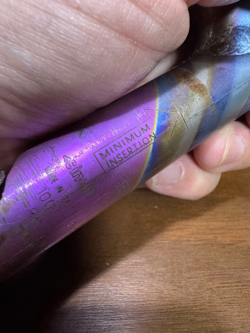 チネリ チタン製ステム マルチカラー GRAMMO